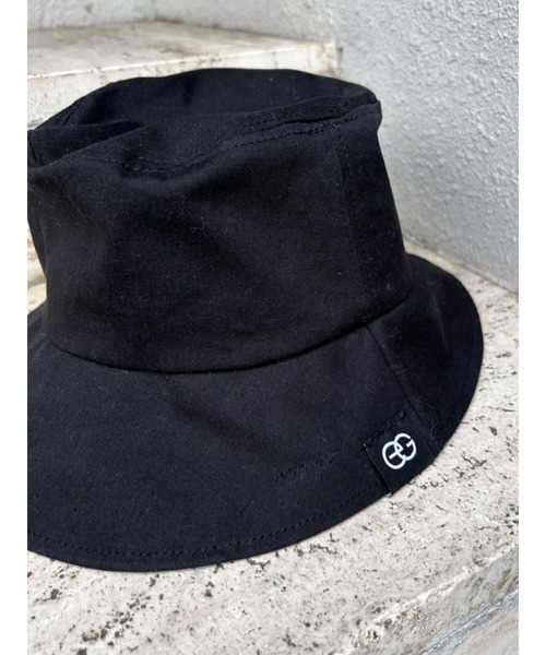 EGOIST（エゴイスト）の「ピスネーム付バケットハット（ハット・レディース・ブラック・FREE）」の5枚目の写真