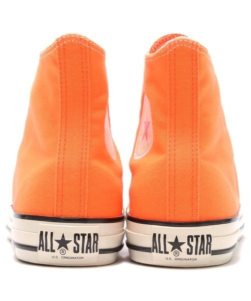 CONVERSE（コンバース）の「CONVERSE ALL STAR US NEONCOLORS OF HI / オールスター ユーエス ネオンカラーズ ハイ（スニーカー・メンズ・イエロー/オレンジ・22.5cm/23.5cm/24.5cm/25.5cm/26.5cm/27.5cm/23.0cm/24.0cm/25.0cm/26.0cm/27.0cm/28.0cm）」の10枚目の写真