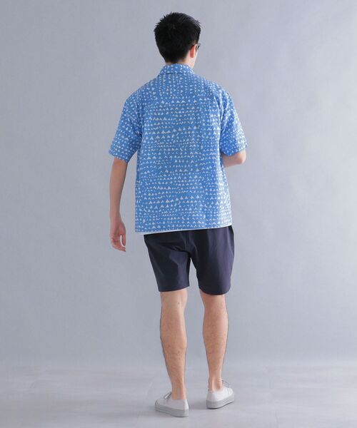 SHIPS(シップス)の「SHIPS: シワ加工 モチーフ レギュラーカラーシャツ S/S(シャツ/ブラウス・メンズ・ライトグレー/ライトブルー/ネイビー・SMALL/MEDIUM/LARGE/X-LARGE)」の15枚目の写真