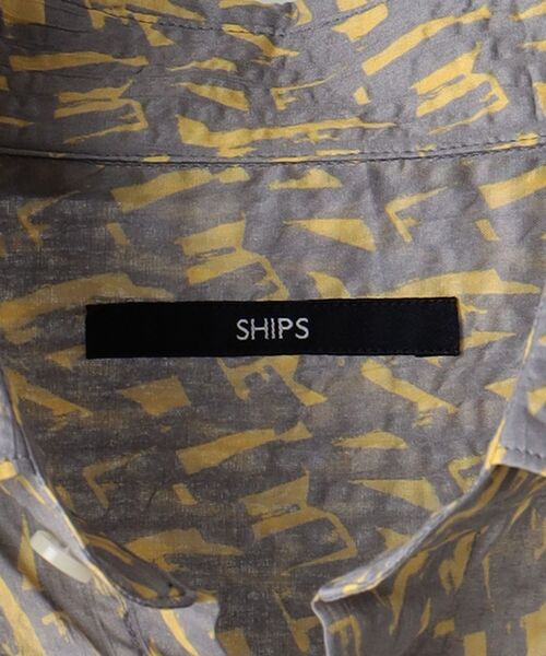 SHIPS(シップス)の「SHIPS: シワ加工 モチーフ レギュラーカラーシャツ S/S(シャツ/ブラウス・メンズ・ライトグレー/ライトブルー/ネイビー・SMALL/MEDIUM/LARGE/X-LARGE)」の13枚目の写真