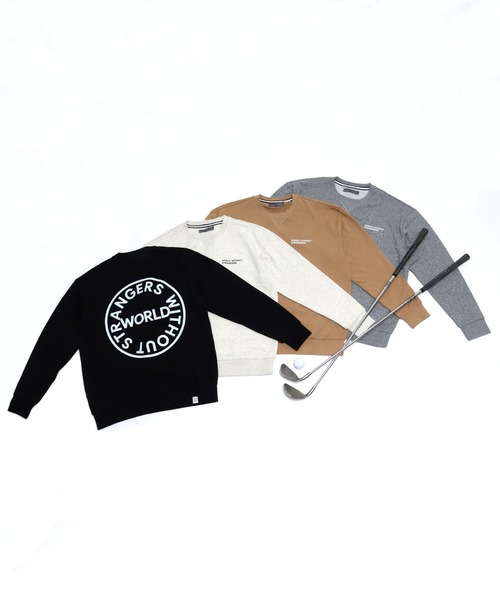 GIORDANO（ジョルダーノ）の「[ GIORDANO ] サークルロゴクルーネックスウェット (ユニセックス）（スウェット・レディース・ライトグレー/ブラック/グレー/ベージュ・SMALL/MEDIUM/LARGE/X-LARGE/XX-LARGE）」の15枚目の写真