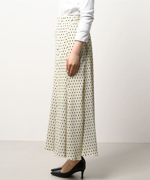 PICCIN（ピッチン）の「ドット楊柳プリントスカート（スカート・レディース・ブラック/オフホワイト・M/L）」の11枚目の写真