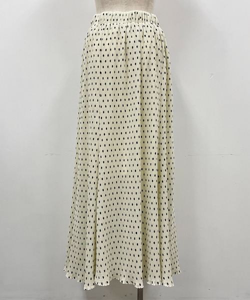 PICCIN（ピッチン）の「ドット楊柳プリントスカート（スカート・レディース・ブラック/オフホワイト・M/L）」の22枚目の写真