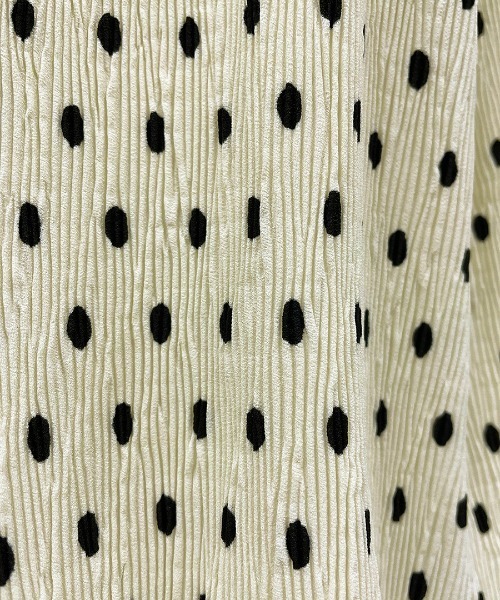 PICCIN（ピッチン）の「ドット楊柳プリントスカート（スカート・レディース・ブラック/オフホワイト・M/L）」の17枚目の写真