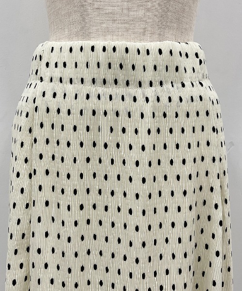 PICCIN（ピッチン）の「ドット楊柳プリントスカート（スカート・レディース・ブラック/オフホワイト・M/L）」の21枚目の写真