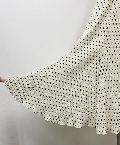 PICCIN（ピッチン）の「ドット楊柳プリントスカート（スカート・レディース・ブラック/オフホワイト・M/L）」の19枚目の写真