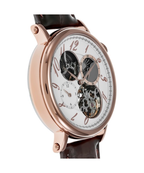 SONNE（ゾンネ）の「SONNE/ゾンネ×ハオリ H025 腕時計 H025PGWH メンズ（アナログ腕時計・メンズ・ブラウン・FREE）」の5枚目の写真