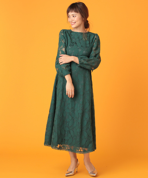 セール ブランド古着 長袖ワンピース ワンピース Omekashi オメカシ のファッション通販 Zozoused