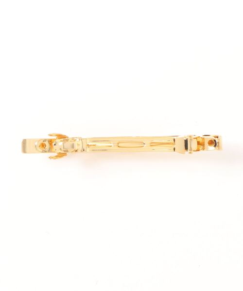 tone（トーン）の「【aussi/オッスィー】ウェーブ　メタル　スリム　バレッタ（ニッケルフリー）（バレッタ/ヘアクリップ・レディース・シルバー/ゴールド/シルバー系その他/ゴールド系その他・FREE）」の5枚目の写真