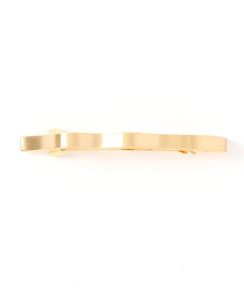 tone（トーン）の「【aussi/オッスィー】ウェーブ　メタル　スリム　バレッタ（ニッケルフリー）（バレッタ/ヘアクリップ・レディース・シルバー/ゴールド/シルバー系その他/ゴールド系その他・FREE）」の16枚目の写真