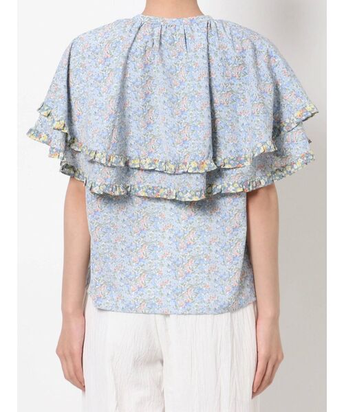 merry jenny(メリージェニー)の「flowerケープブラウス(シャツ/ブラウス・レディース・イエロー/ブルー・FREE)」の14枚目の写真