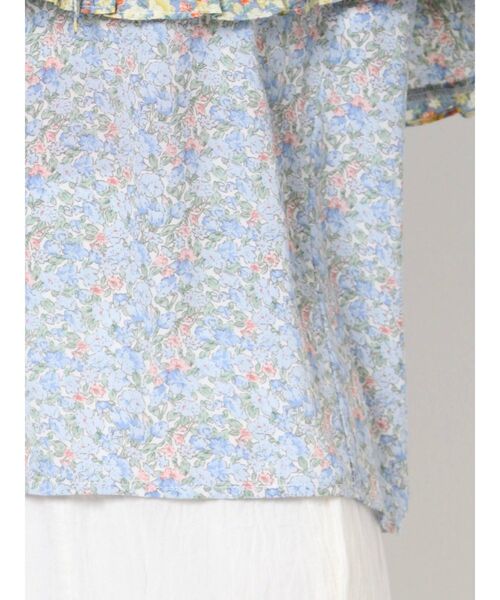 merry jenny(メリージェニー)の「flowerケープブラウス(シャツ/ブラウス・レディース・イエロー/ブルー・FREE)」の11枚目の写真