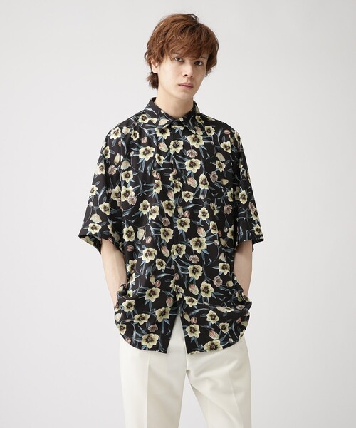 tk.TAKEO KIKUCHI（ティーケータケオキクチ）の「◆mystic flowersシャツ（シャツ/ブラウス・メンズ・ブルー系8/ブラック系3/ダークブラウン系3・01/02/03）」の6枚目の写真