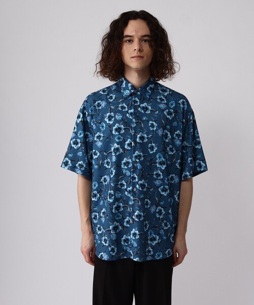 tk.TAKEO KIKUCHI（ティーケータケオキクチ）の「◆mystic flowersシャツ（シャツ/ブラウス・メンズ・ブルー系8/ブラック系3/ダークブラウン系3・01/02/03）」の7枚目の写真