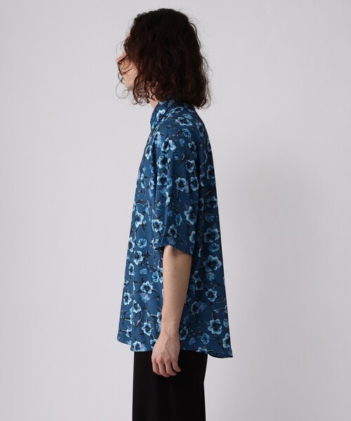 tk.TAKEO KIKUCHI（ティーケータケオキクチ）の「◆mystic flowersシャツ（シャツ/ブラウス・メンズ・ブルー系8/ブラック系3/ダークブラウン系3・01/02/03）」の9枚目の写真