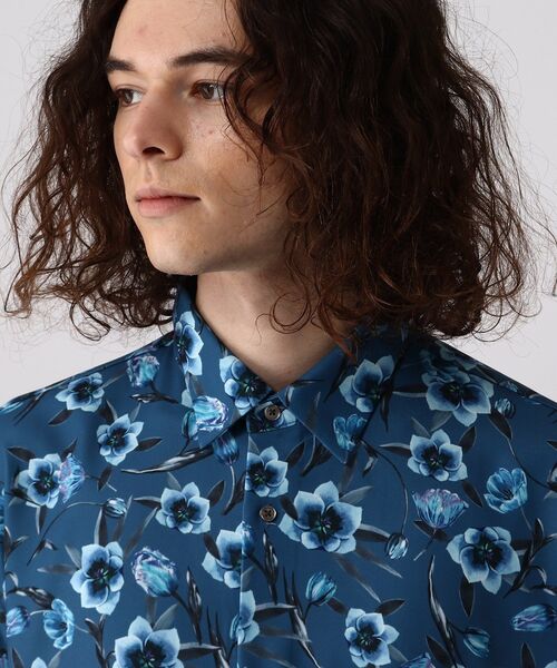 tk.TAKEO KIKUCHI（ティーケータケオキクチ）の「◆mystic flowersシャツ（シャツ/ブラウス・メンズ・ブルー系8/ブラック系3/ダークブラウン系3・01/02/03）」の11枚目の写真