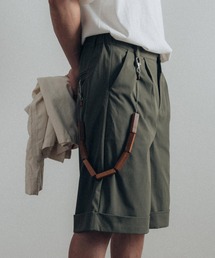 euan. | euan. ワイドシルエット 2タックショーツ ショートパンツ(その他パンツ)