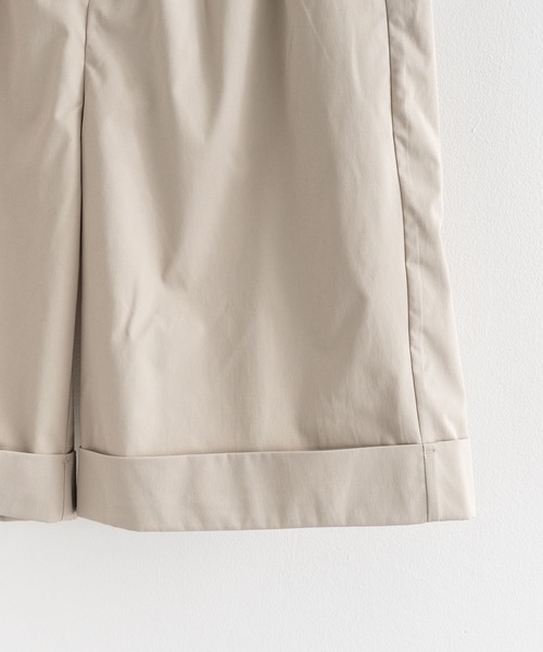 euan.（ユアン）の「euan. ワイドシルエット 2タックショーツ ショートパンツ（その他パンツ・メンズ・ブラック/ライトベージュ/オリーブ・M/L）」の11枚目の写真