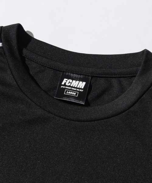 FCMM(エフシーエムエム)の「CLUB PIPING JERSEY/クラブパイピングジャージー(Tシャツ/カットソー・メンズ・ホワイト/ブラック・MEDIUM/LARGE)」の4枚目の写真