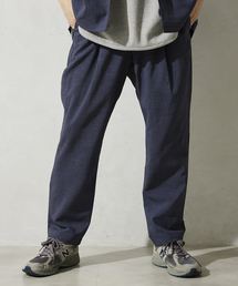 TEC LINEN ワンタックスラックス