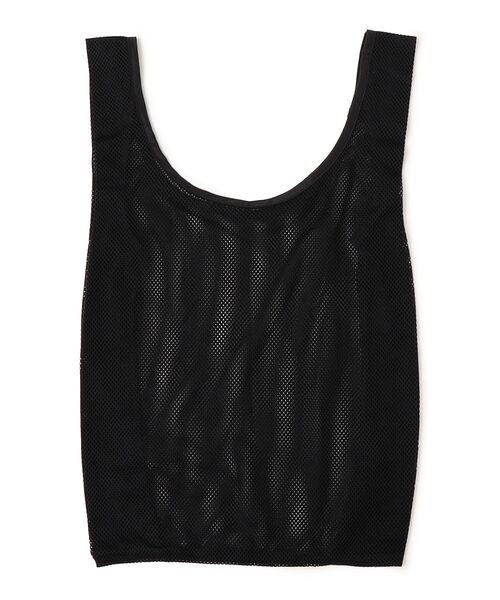 SHIPS Days(シップスデイズ)の「BAGGU:メッシュベイビーバッグ(トートバッグ・レディース・ライトグリーン/ダークグリーン/ブラック・ONE SIZE)」の2枚目の写真