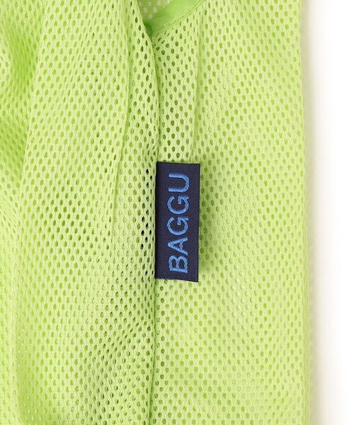 SHIPS Days(シップスデイズ)の「BAGGU:メッシュベイビーバッグ(トートバッグ・レディース・ライトグリーン/ダークグリーン/ブラック・ONE SIZE)」の9枚目の写真