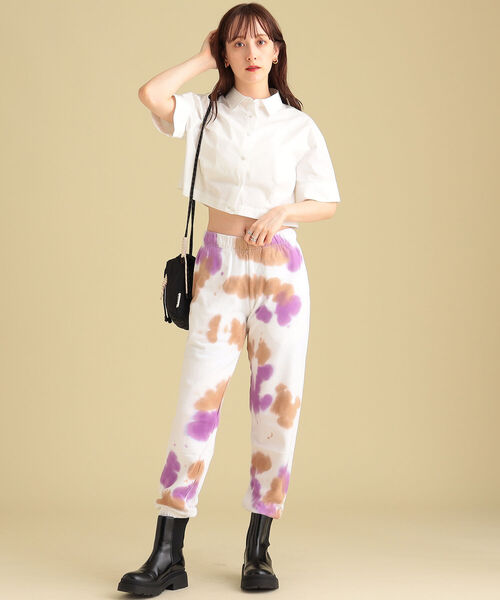 Ray BEAMS（レイビームス）の「CONTROL FREAK / ナイロン ハンディ ショルダーバッグ（ショルダーバッグ・レディース・ブラック/ライトブルー・ONE SIZE）」の3枚目の写真