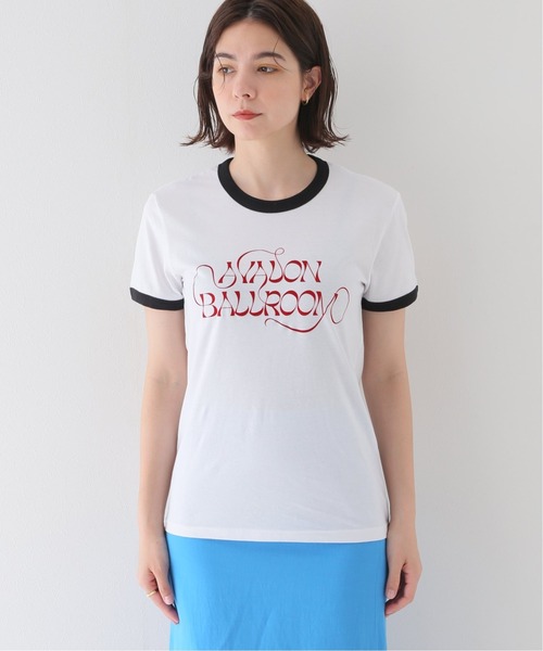 JOINT WORKS（ジョイントワークス）の「【GOOD MORNING KEITH/グッドモーニングキース】AVALON BALLROOM RINGE（Tシャツ/カットソー・レディース・ホワイト・X-SMALL）」の4枚目の写真