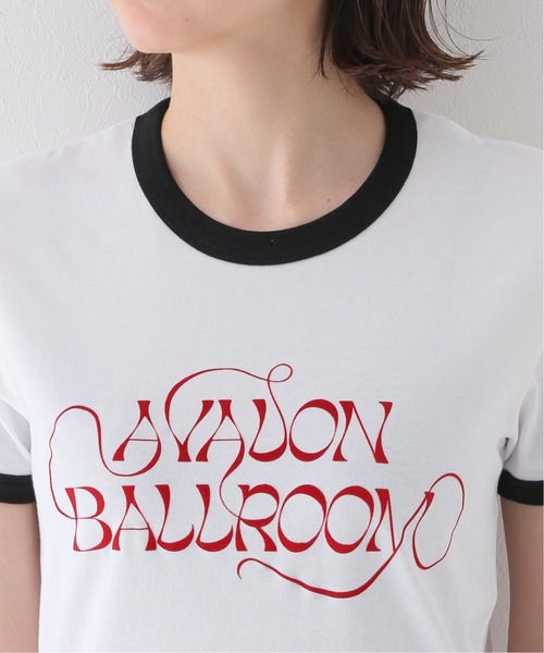 JOINT WORKS（ジョイントワークス）の「【GOOD MORNING KEITH/グッドモーニングキース】AVALON BALLROOM RINGE（Tシャツ/カットソー・レディース・ホワイト・X-SMALL）」の7枚目の写真