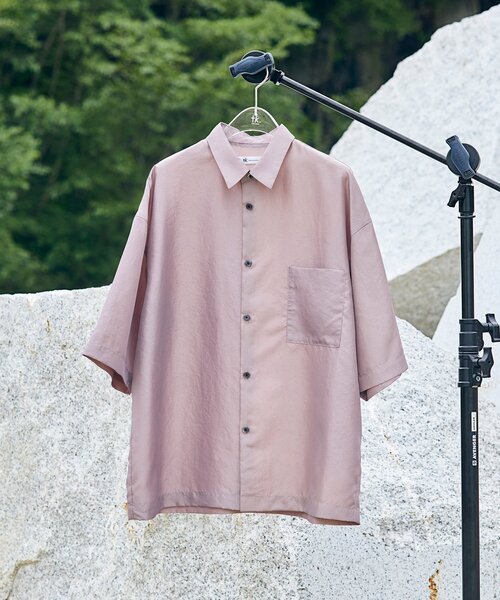 tk.TAKEO KIKUCHI（ティーケータケオキクチ）の「◇サテンシャンブレー