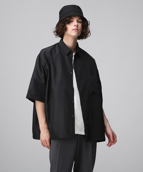 tk.TAKEO KIKUCHI(ティーケータケオキクチ)の「◆サテンシャンブレーシャツ(シャツ/ブラウス・メンズ・ブラック/ブルー/ベビーピンク・02/03)」の18枚目の写真