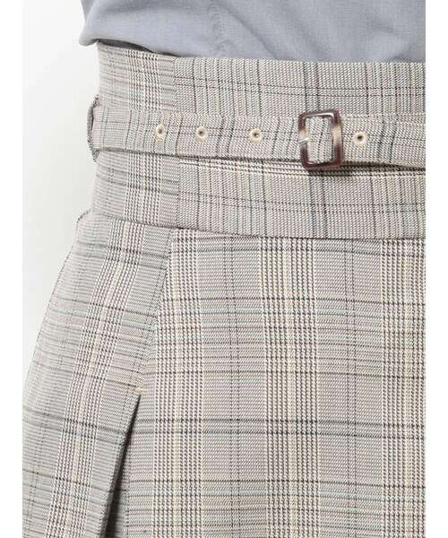 dazzlin(ダズリン)の「ボックスプリーツベルトミニスカート(スカート・レディース・グレー/ブラウン・SMALL/MEDIUM)」の19枚目の写真