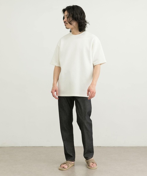 URBAN RESEARCH（アーバンリサーチ）の「URBAN RESEARCH iD　ダンボールショートスリーブTシャツ（Tシャツ/カットソー・メンズ・ホワイト/ライトブルー/ピンク・MEDIUM/LARGE）」の5枚目の写真