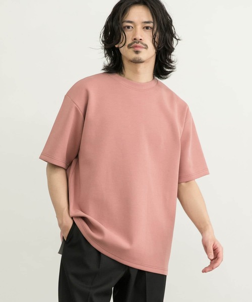 URBAN RESEARCH（アーバンリサーチ）の「URBAN RESEARCH iD　ダンボールショートスリーブTシャツ（Tシャツ/カットソー・メンズ・ホワイト/ライトブルー/ピンク・MEDIUM/LARGE）」の7枚目の写真