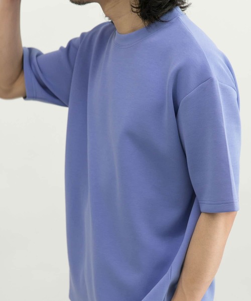 URBAN RESEARCH（アーバンリサーチ）の「URBAN RESEARCH iD　ダンボールショートスリーブTシャツ（Tシャツ/カットソー・メンズ・ホワイト/ライトブルー/ピンク・MEDIUM/LARGE）」の17枚目の写真