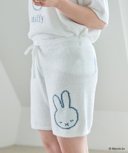 Miffy( ミッフィー)の「【miffy/ミッフィー】もちふわsleepソフトエアニットショートパンツルームウェア◆別注◆上下別売り(ルームウェア/パジャマ・レディース・チャコールグレー/ピンク/オフホワイト/ライトグリーン/アイボリー/ベビーピンク/グレー・L/M/LL/3L)」の8枚目の写真