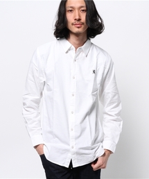 GIORDANO | [GIORDANO]ライオン刺繍オックスシャツ(シャツ/ブラウス)
