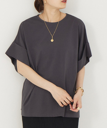 Rouge vif | ﾀｰﾝﾊﾞｯｸｶｯﾄｿｰ(Tシャツ/カットソー)