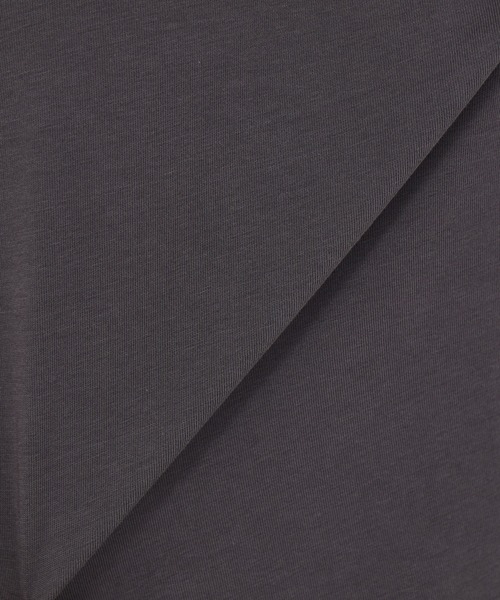 Rouge vif（ルージュヴィフ）の「ﾀｰﾝﾊﾞｯｸｶｯﾄｿｰ（Tシャツ/カットソー・レディース・チャコールグレー/ホワイト/ピンク・フリー）」の21枚目の写真