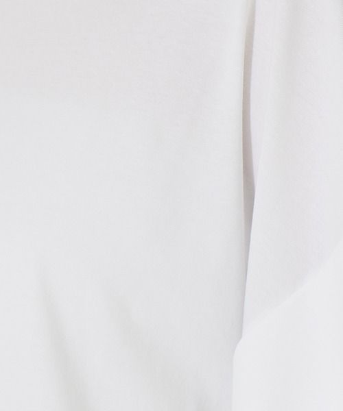 Rouge vif（ルージュヴィフ）の「ﾀｰﾝﾊﾞｯｸｶｯﾄｿｰ（Tシャツ/カットソー・レディース・チャコールグレー/ホワイト/ピンク・フリー）」の22枚目の写真