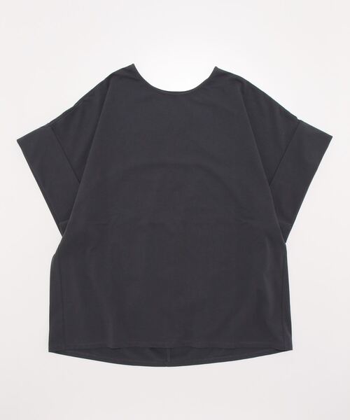 Rouge vif（ルージュヴィフ）の「ﾀｰﾝﾊﾞｯｸｶｯﾄｿｰ（Tシャツ/カットソー・レディース・チャコールグレー/ホワイト/ピンク・フリー）」の6枚目の写真