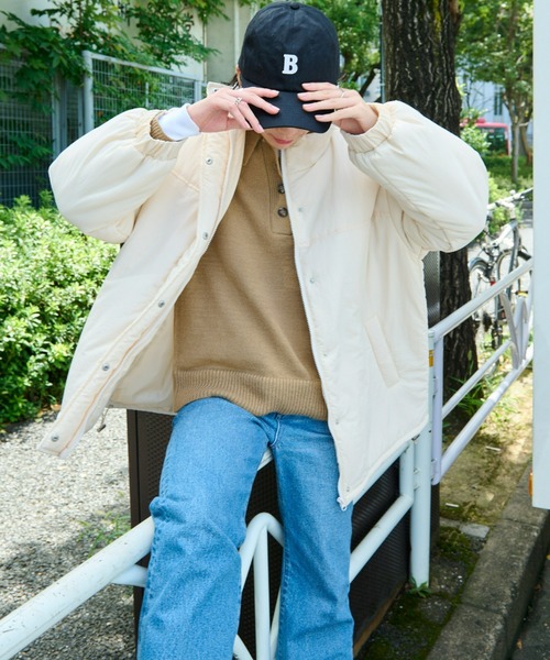 Auntie Rosa Holiday（アンティローザホリデー）の「※入荷禁止※中綿オーバーサイズコート / ブルゾン（ダウンジャケット/コート・レディース・ブラック/パープル/アイボリー・FREE）」の21枚目の写真