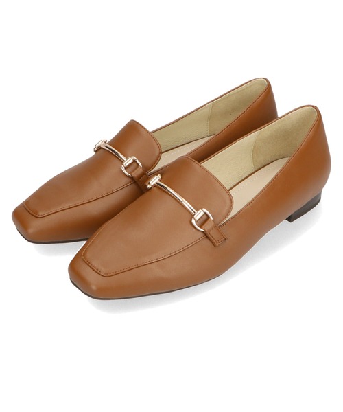 ORiental TRaffic(オリエンタルトラフィック)の「スクエアトゥビットモチーフローファー/21303(ローファー・レディース・ブラック/パープル/カーキ/キャメル・40/38/39/41/42/35/36/37/34/33/43)」の6枚目の写真