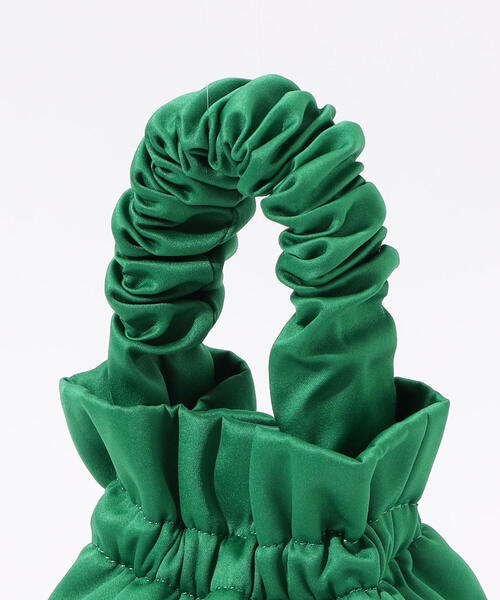 TOMORROWLAND （トゥモローランド）の「GANNI 巾着 バッグ（ハンドバッグ・レディース・イエロー/ミント・FREE）」の7枚目の写真