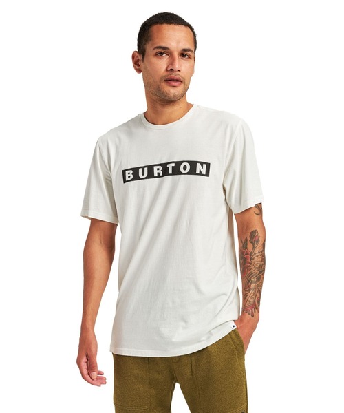 BURTON(バートン)の「オーガニックコットン 半袖 ロゴ Tシャツ(Tシャツ/カットソー・メンズ・オリーブ/ホワイト/ブラック/イエロー・M/S/L/XL/XS)」の2枚目の写真