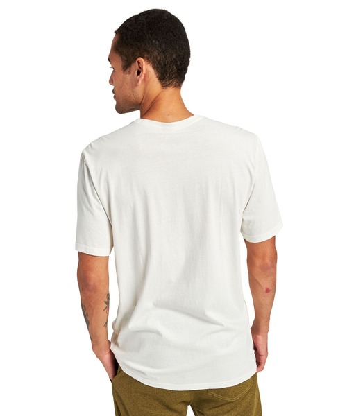 BURTON(バートン)の「オーガニックコットン 半袖 ロゴ Tシャツ(Tシャツ/カットソー・メンズ・オリーブ/ホワイト/ブラック/イエロー・M/S/L/XL/XS)」の5枚目の写真