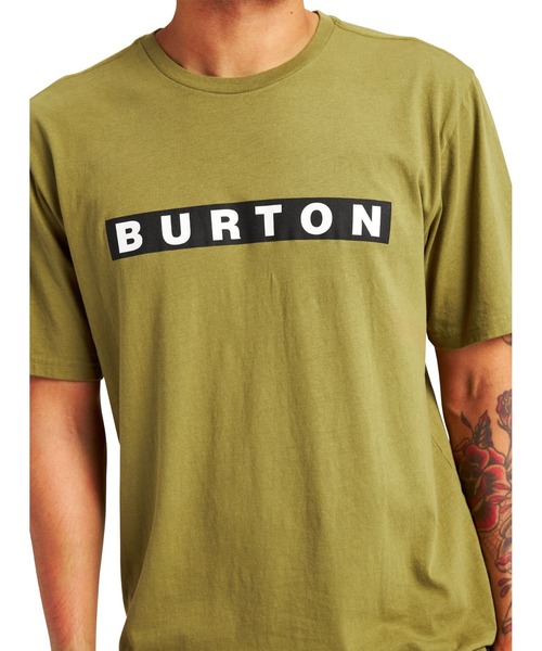 BURTON(バートン)の「オーガニックコットン 半袖 ロゴ Tシャツ(Tシャツ/カットソー・メンズ・オリーブ/ホワイト/ブラック/イエロー・M/S/L/XL/XS)」の10枚目の写真