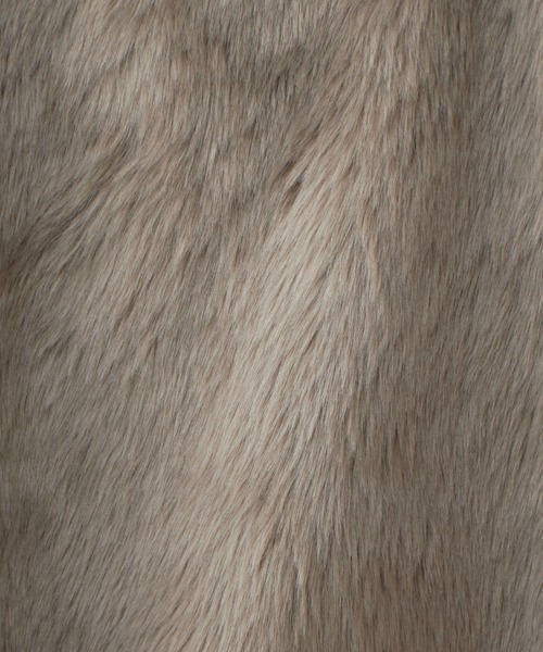 natural couture(ナチュラルクチュール)の「AWアイテム/ロングファーベスト(ベスト・レディース・マルチ/モカ/グレイッシュベージュ・FREE)」の6枚目の写真