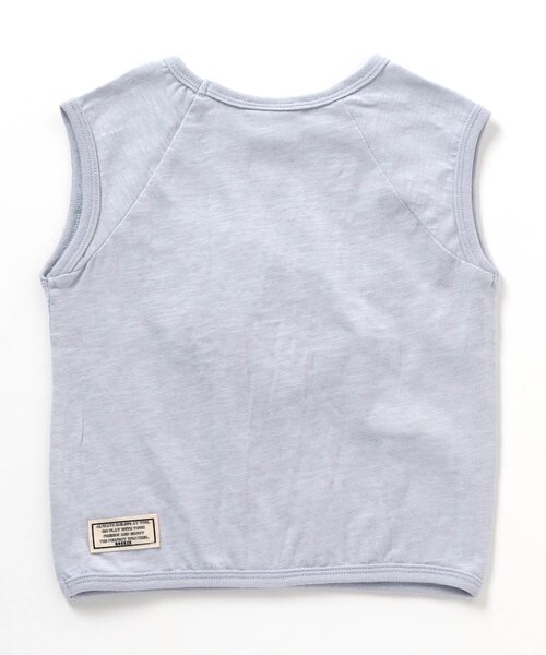 BREEZE（ブリーズ）の「/動物柄タンクトップ（タンクトップ・キッズ・サックスブルー/イエロー・130/90/110/100/120/80/140）」の3枚目の写真