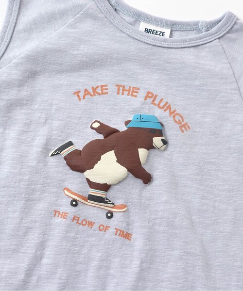 BREEZE（ブリーズ）の「/動物柄タンクトップ（タンクトップ・キッズ・サックスブルー/イエロー・130/90/110/100/120/80/140）」の7枚目の写真